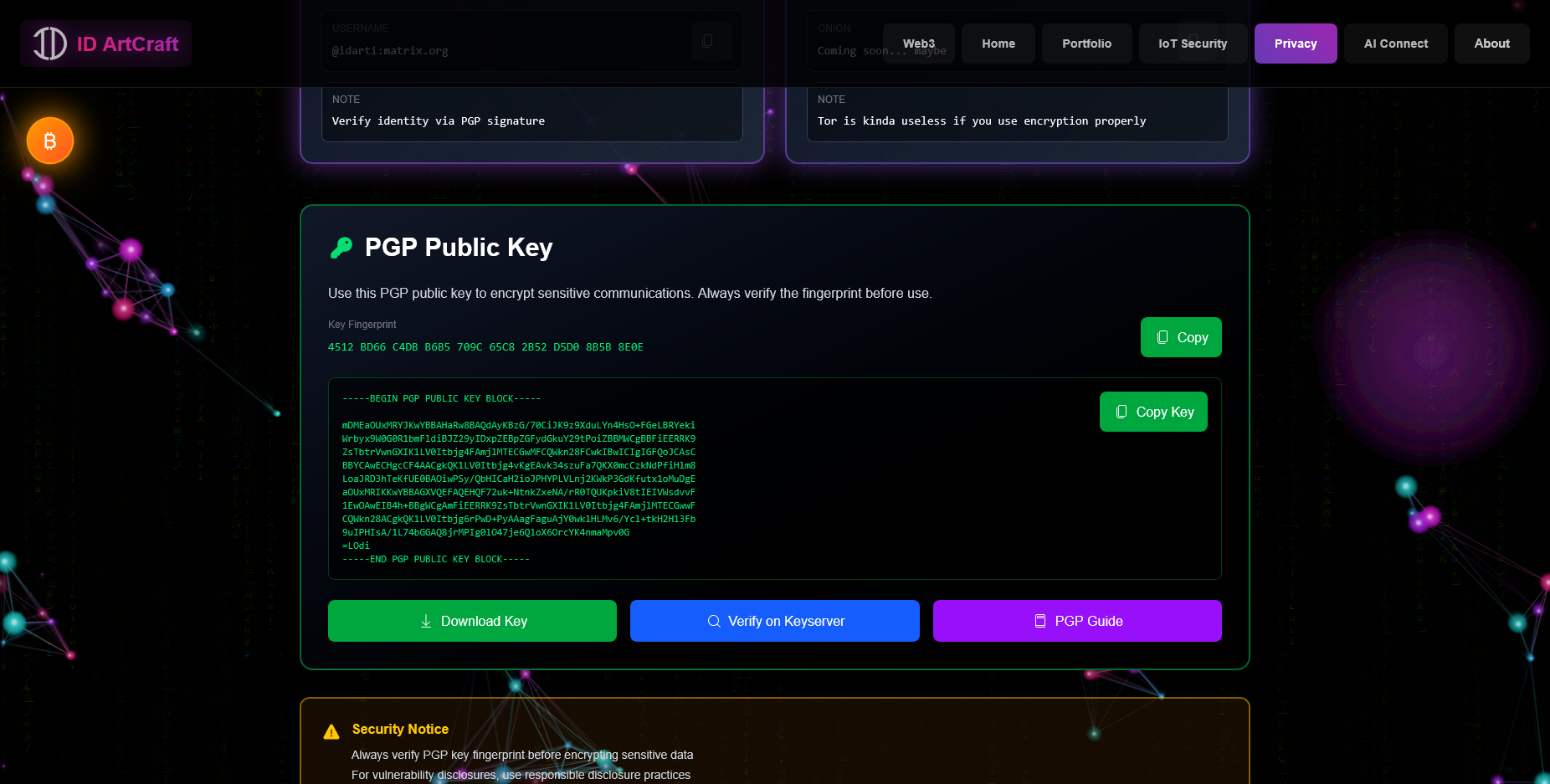 Screenshot 2025-10-15 at 02-12-26 Idarti Web3